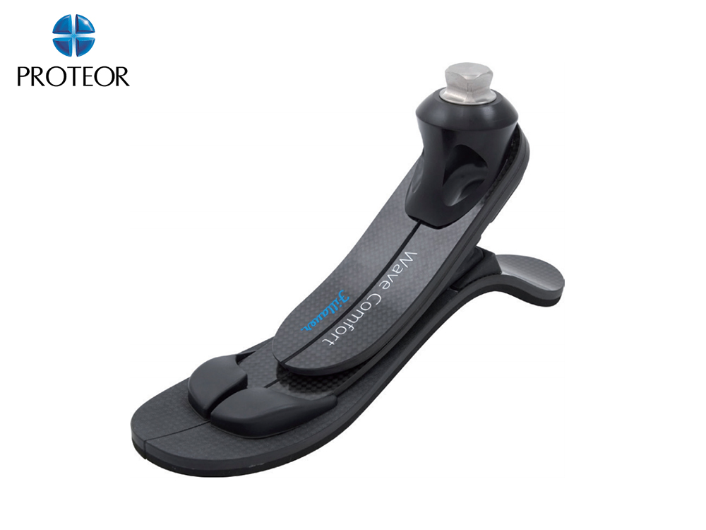 法國寶泰歐1AF135波形一體彈性板碳纖儲能腳