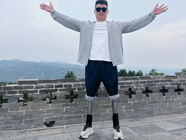 雙腿肢友故事之大佳，樂觀人生不設(shè)限！